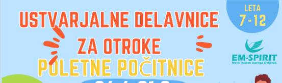 USTVARJALNE DELAVNICE ZA OTROKE NA OŠ HRVATINIH