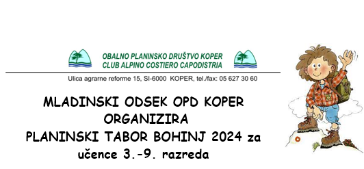 Planinski tabor BOHINJ